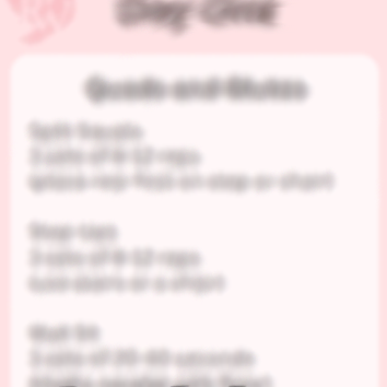 Home Workout Program